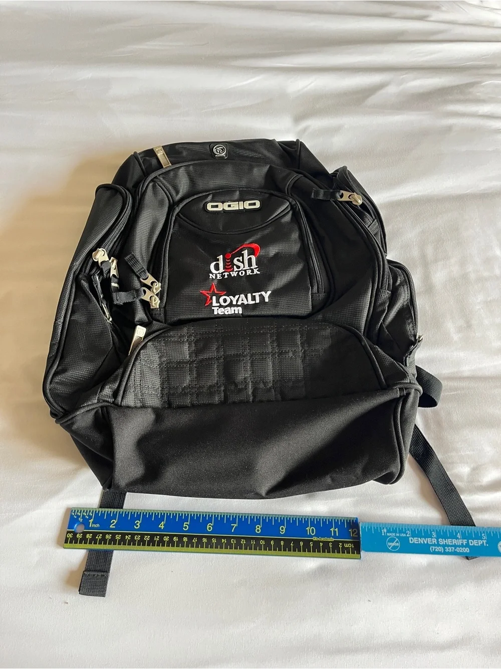 OGIO Metro Backpack Black Tech Laptop School Travel Bag Daypack